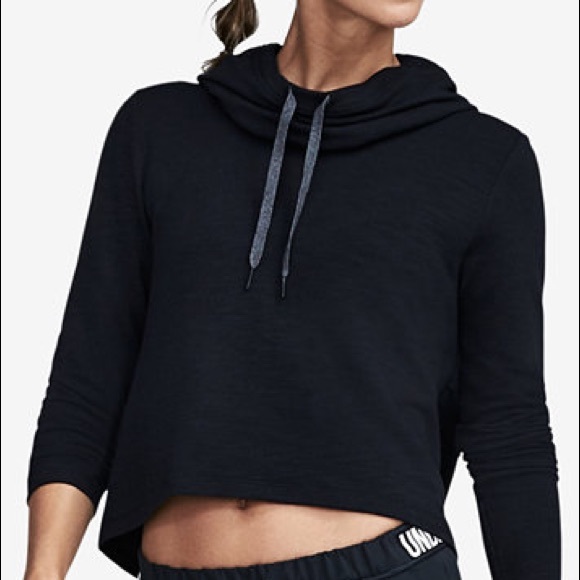 under armour cropped hoodie